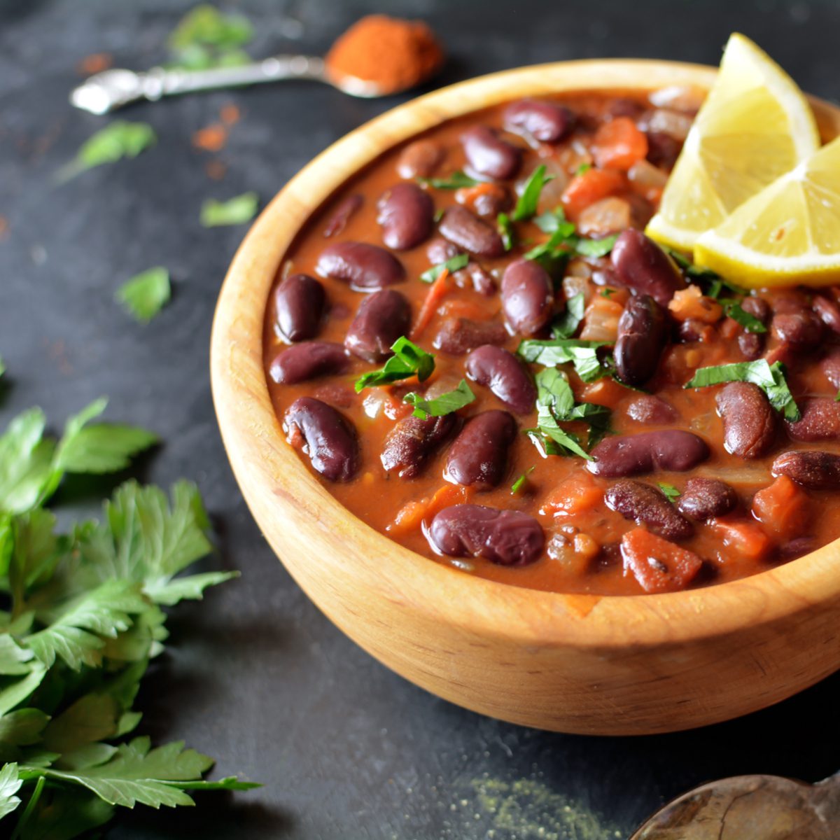 Cinnamon Spiced Red Kidney Beans