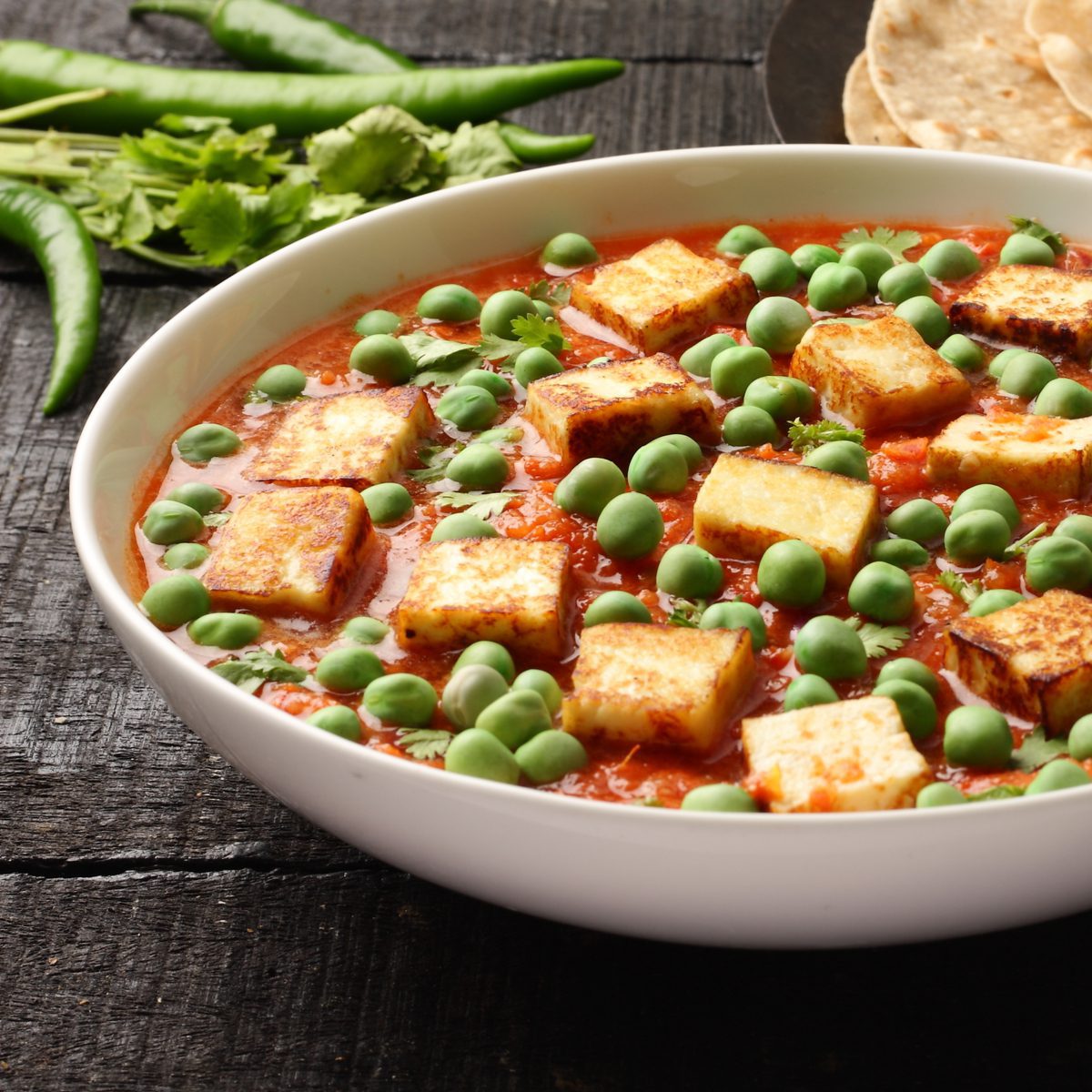 Cottage Cheese and Peas