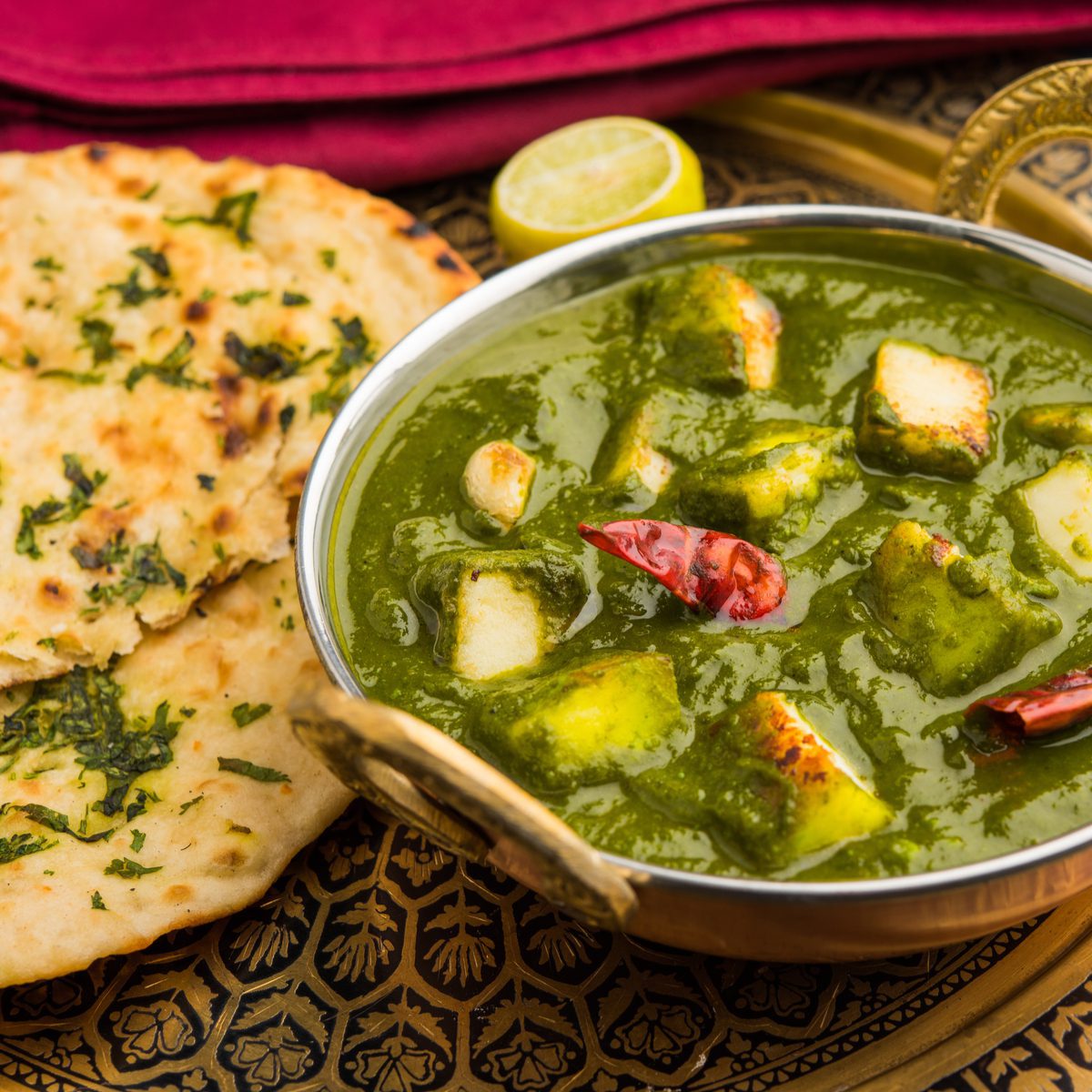 Tofu and Spinach