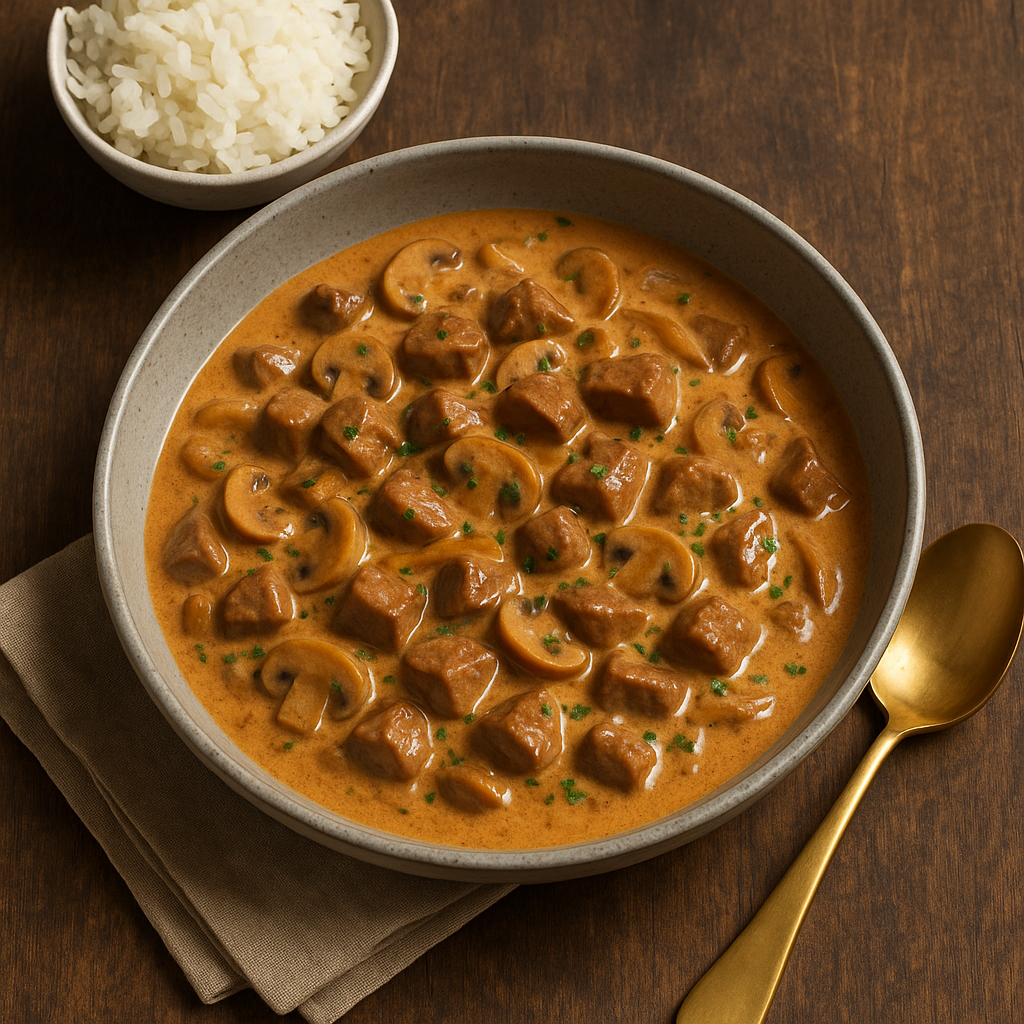 Beef Stroganoff