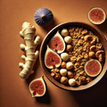 Ginger, Fig and Macadamia Protein+ Granola