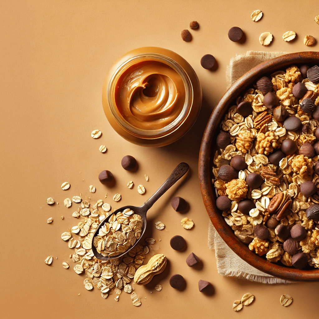 Peanut Butter Choc Chip Protein+ Granola