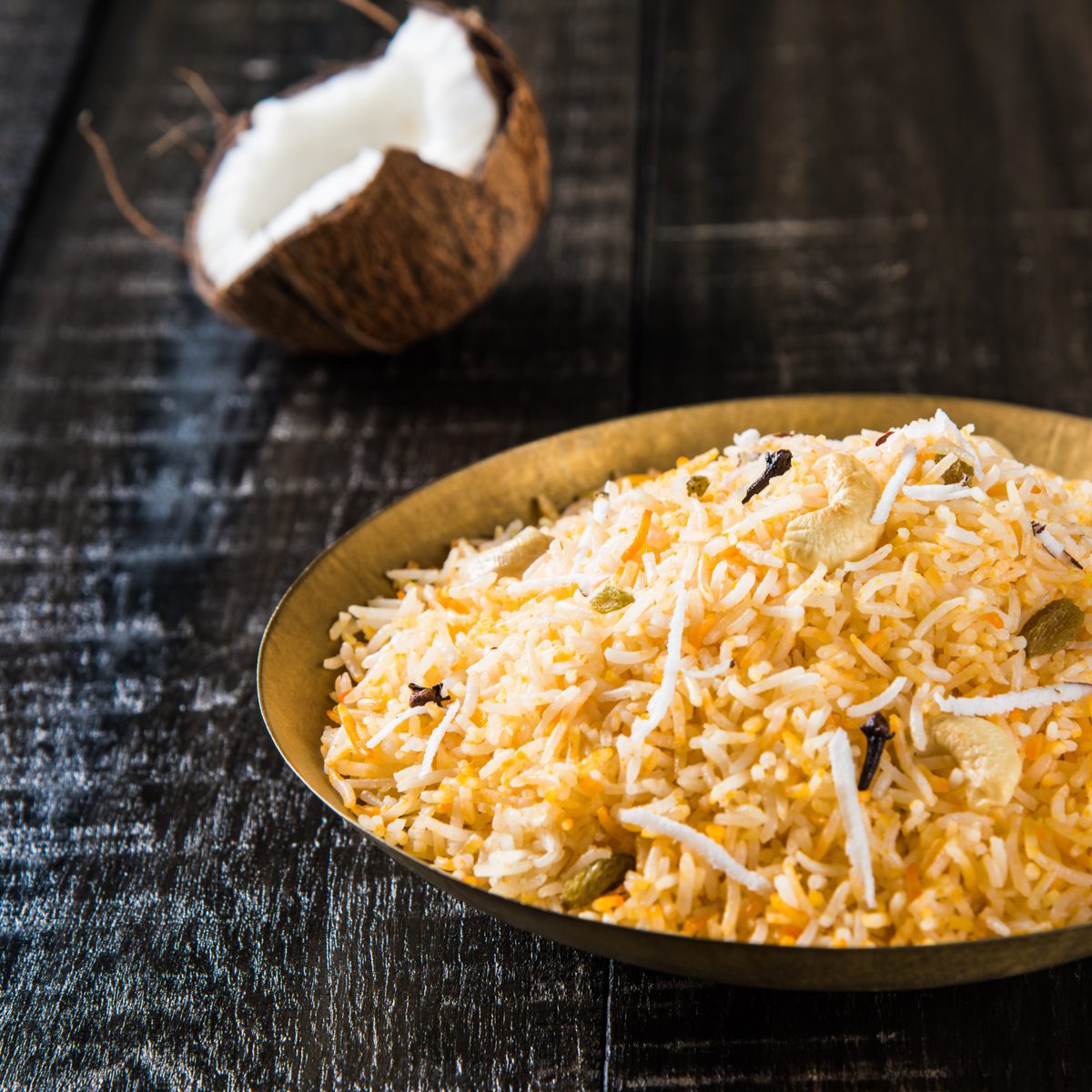 Ghee and Coconut Rice