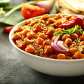 Spiced Chickpeas for Two