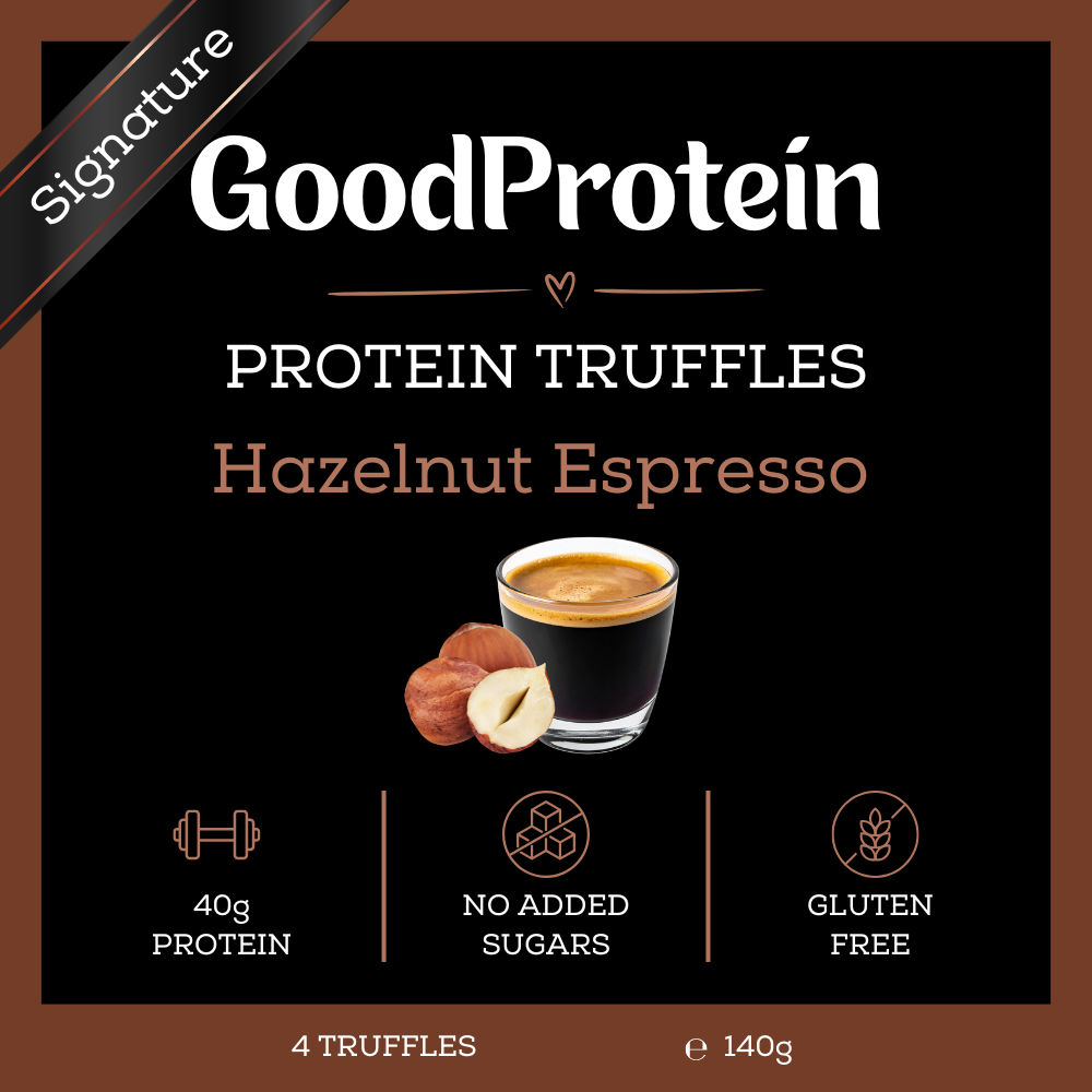 Hazelnut Espresso Protein Truffles