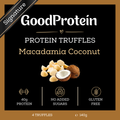 Macadamia Coconut Protein Truffles