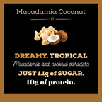 Macadamia Coconut Protein Truffles