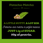 Pistachio Matcha Protein Truffles