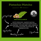 Pistachio Matcha Protein Truffles
