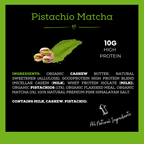 Pistachio Matcha Protein Truffles